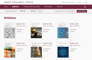 pagina del boletin techint